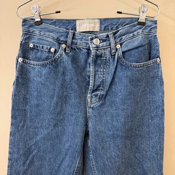 Everlane Women's The ’90s Cheeky Jean Straight Leg Blue Jeans size 26 regular - Picture 5 of 12